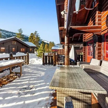 100M Lift, 2 Min Swim - Large Family Cabin Vradal Exterior photo
